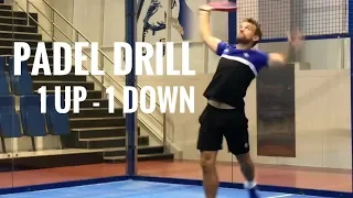 Padel Drill - 1 Up 1 Down