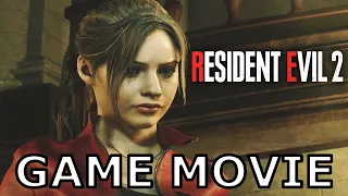 Resident Evil 2 Remake PS5 Claire Story - All Cutscenes (Game Movie) 4K 60FPS