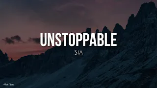 Unstoppable (lyrics) - Sia [Inglés - Español]