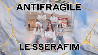 [K-POP IN PUBLIC] LE SSERAFIM (르세라핌) - 'ANTIFRAGILE' + DANCE BREAK + KARAOKE CHALLENGE | from Russia