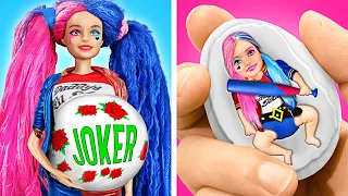 Truques e Transformações Malucas em Miniatura: Mudança Radical das Bonecas com Itens do TikTok!