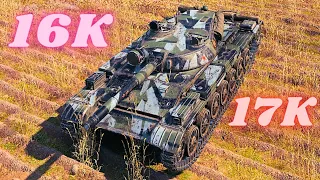 T-100 LT  16K Spot Damage & T-100 LT 17K  World of Tanks Replays