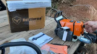 Had to give the Holzforma china saw a try unboxing