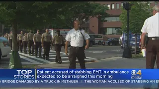 Dozens Of Boston EMTs Line Courthouse In Show Of Support For Stabbed Colleague