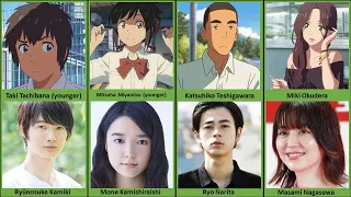 Your Name/Kimi no Nawa (2016) Movie: Voice Actors/Actresses