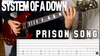 System of a Down - Prison Song |Guitar cover| |Tab|