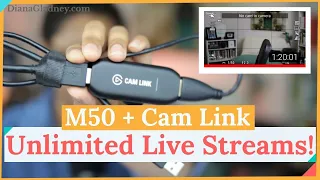 How to Live Stream Longer Than 30 Minutes on Canon M50 with Elgato Cam Link