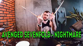 AVENGED SEVENGOLD - NIGHTMARE | DRUM COVER BY NICK LUKIANOV