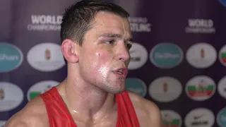 Russia's Artem SURKOV talks about winning the 67kg World title.