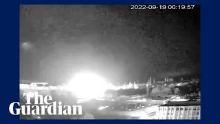 Footage released by Ukraine purports to show shelling at nuclear plant in Pivdennoukrainsk