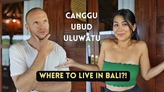 Best Areas To Live In Bali! Canggu vs. Uluwatu vs. Ubud?