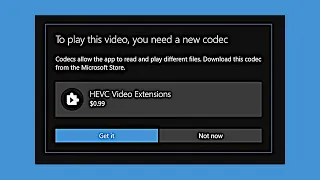 How To Get the Free HEVC Codec for  Windows 10 / H.265 / HEVC Video Extensions