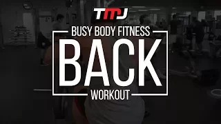 Back Workout | In The Gym With Team MassiveJoes | Busy Body Fitness | 6 Sep 2017