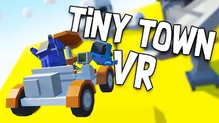 Cheese Planet! - Tiny Town VR Gameplay - VR HTC Vive