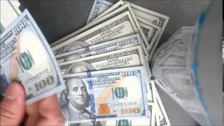 Counting Out the Benjamin's Imagine $15,000 Visualize Money 4min 34sec video