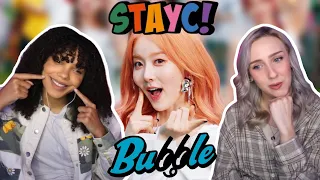 COUPLE REACTS TO STAYC(스테이씨) 'Bubble' MV