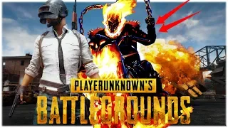 Ghost Rider On PUBG | Best Ghost Rider bike Riding Ever In PUBG Mobile | TechChandu