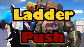 Live Ladder Pushing | Best Golem Night Witch Deck | Vs Counter & Meta Decks | (Clash Royale)