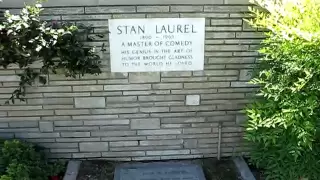 Stan Laurel's gravesite