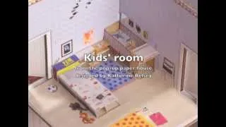 Kids room for the Pop-Up Paper House