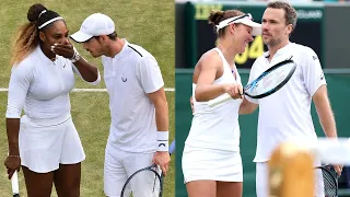 Andy Murray/Serena Williams vs Bruno Soares/Nicole Melichar | 2019 W Mixed Doubles R3 | Highlights