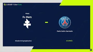 Metz vs Paris Saint-Germain | Stade Saint-Symphorien | 2023-24 Ligue 1 | PES 2021