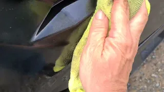 How to remove scratches on plastic.