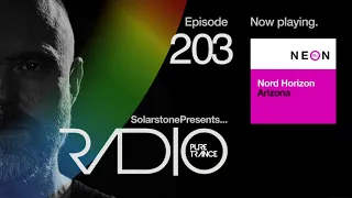 Solarstone plays Nord Horizon - Arizona (Extended Mix) @ Pure Trance Radio 203