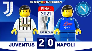 Supercoppa Italiana 2021 • Juventus vs Napoli 2-0 • Italian Super Cup PS5 🏆 Lego Football Highlights