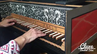 Invention in D minor BWV 775, J. S. Bach. Anabel Sáez, harpsichord, clave