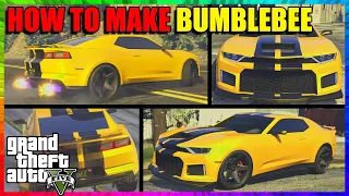 How To Make BUMBLEBEE From The DECLASSE VIGERO ZX(Chevrolet Camaro ZL1) | GTA 5 ONLINE