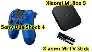 Как подключить геймпад Dualshock 4 к приставке Xiaomi mi Box S и Mi TV Stick Android TV