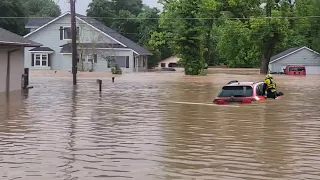 Texas Is Sinking Now! DAM Overflow floods Houston, Texas