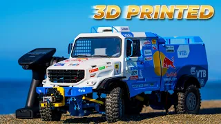 How To Make Kamaz Master 4x4 Rc Truck - 3D Printed Remote Controlled Truck