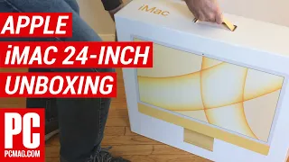 Unboxing the 2021 Apple iMac 24-Inch