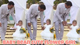 BABY BEAN NAPAKA CUTE NA FLOWER GIRL LABIS N KINAGILIWAN NG MGA BISITA NI ANGELICA AT GREGG HOMAN