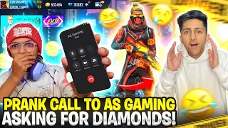 Prank Call On As Gaming Asking 1Million Diamonds & iPhone 12 Pro Max