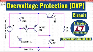 Overvoltage Protection (OVP) using LTSpice