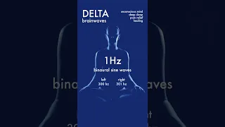 Binaural DELTA Brain Wave (1 Hz) ASMR / Deep Sleep, Pain Relief, Relax, Healing, Unconscious Mind