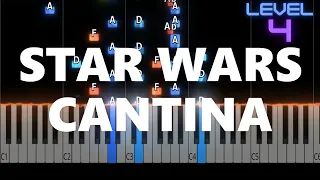 Star Wars Cantina - John Williams - ADVANCED Piano Tutorial