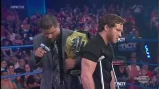 Chris Sabin & Bobby Roode In Ring Segment - Impact 5/7/2012