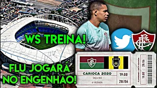 FLU JOGARÁ NO ENGENHÃO! WELLINGTON VOLTA A TREINAR! FLU É DESTAQUE MUNDIAL NO TWITTER! | GIRO #381