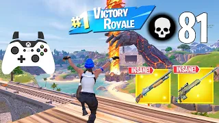 81 Elimination Solo Vs Squads Gameplay Wins (Fortnite Chapter 5 Xbox Controller)