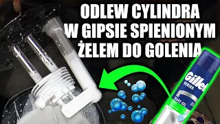 CYLINDER KOMARA SPORTA W FORMIE SPIENIONEJ ŻELEM DO GOLENIA