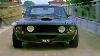 Jean-Paul Belmondo Ford Mustang in Der Außenseiter / Le Marginal 1983  Black Sabbath - Paranoid