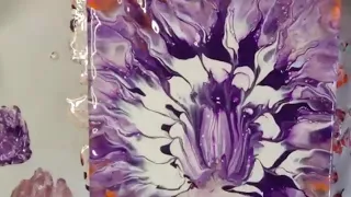 Abstract Fluid Art~Experimenting With a New Toy #201