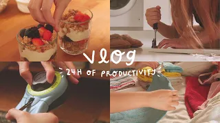 24h Productive Vlog | Doing everything I've been procrastinating