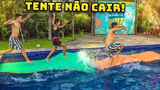 ATRAVESSE A PISCINA SE PUDER E SERÁ O MELHOR DA MANSÃO!