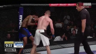 Justin Gaethje FINISHES Michael Johnson THE ULTIMATE FIGHTER FINALE