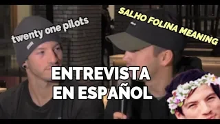 twenty one pilots explican que es Sahlo Folina- ENTREVISTA Sub. ESPAÑOL